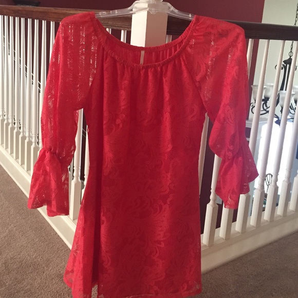 Floral laced dress - Picture 1 of 3