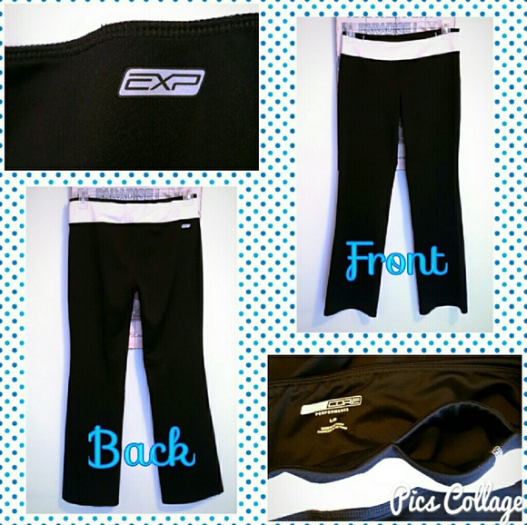 Express Performance Pants Workout Yoga Black
