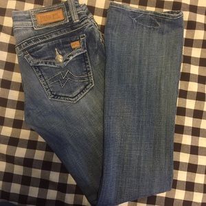 Miss Me medium wash size 28 boot cut Jeans