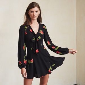 Black Reformation Rosetta Dress (orig. $218)