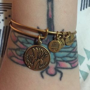 Gold Alex & Ani bracelet