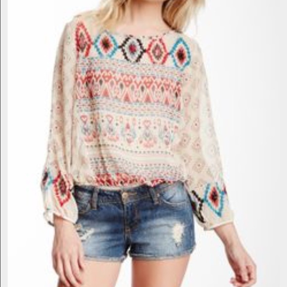 Sequin detailed blouse
