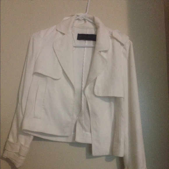ZARA White Blazer