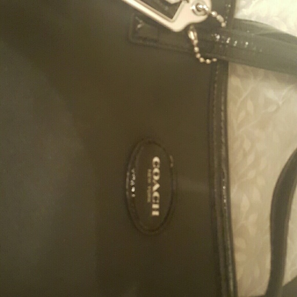 Black Coach tote