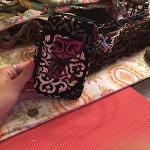 Canterberry Magenta Wristlet