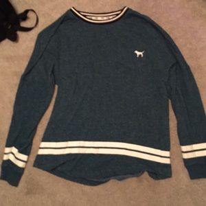 VS PINK logo crewneck