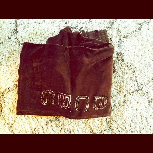BCBG brown velour sweats size 3x