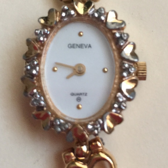 Geneva Gold Bracelet Watch