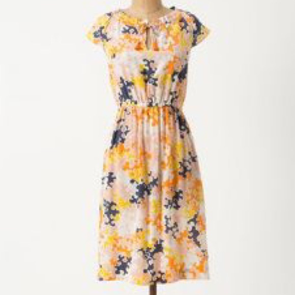Anthropologie Dresses & Skirts - NWT Anthropologie Dress Orange Motif Size 2