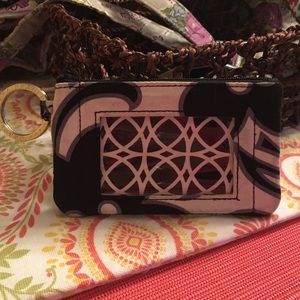 Vera Bradley Day and Night zip ID case