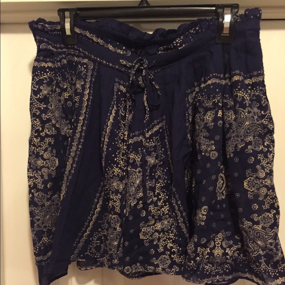 Ralph Lauren Navy Bandana Style Mini