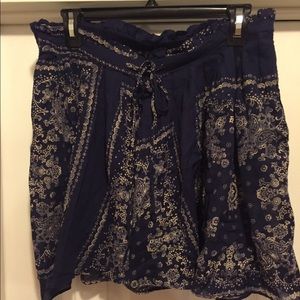 Ralph Lauren Navy Bandana Style Mini