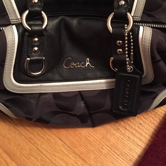 Black coach bag