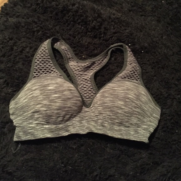 Small PINK padded sports bra