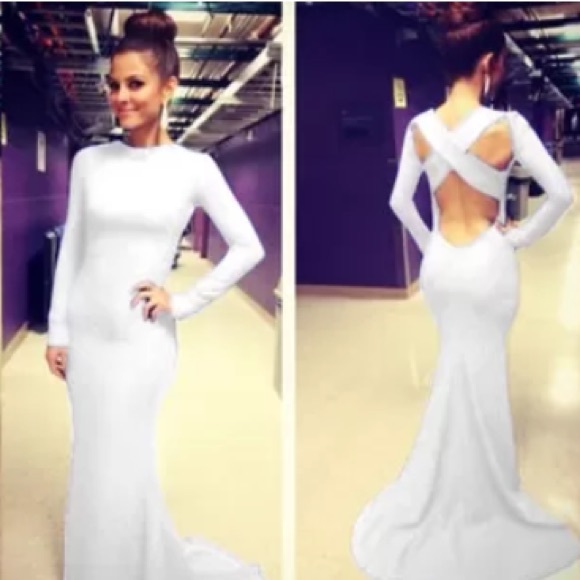 White Formal Dress