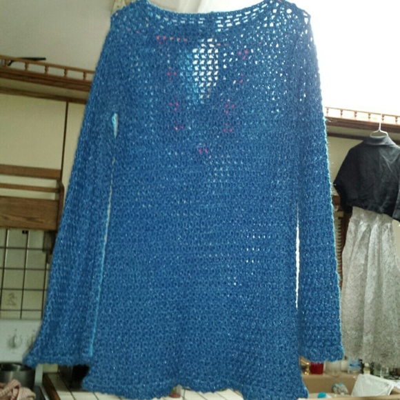 HIPPIE CROCHET BLOUSE - Picture 2 of 3