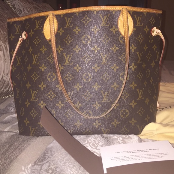 Authentic Louis Vuitton never full MM