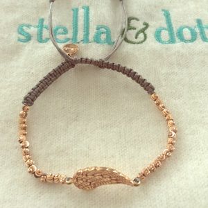 Stella and Dot wing bracelet