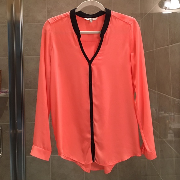 BB Dakota Neon Pink Blouse