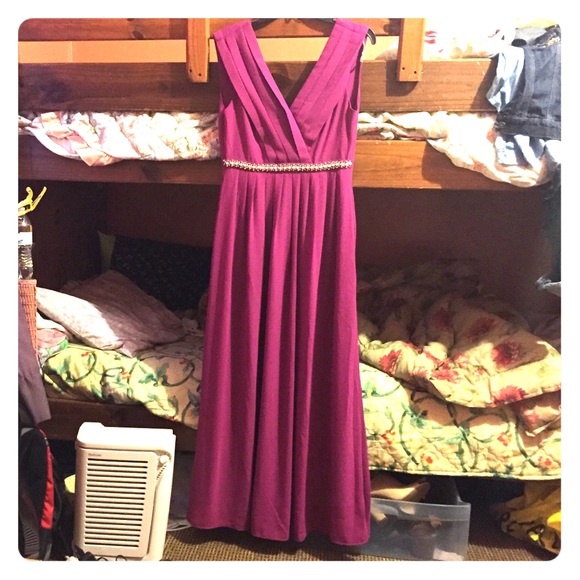 Fuchsia Prom Dress