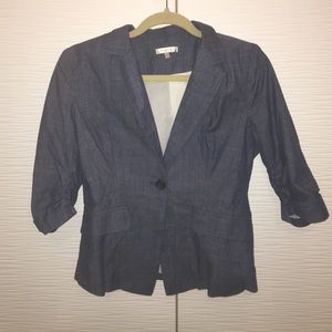 Navy blue blazer