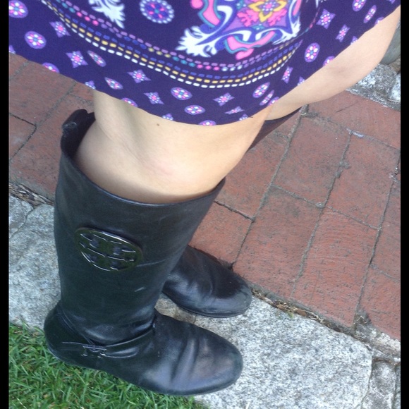 Tory Burch Shoes - Tory Burch Black Leather Boots