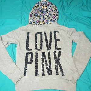 VS PINK sequin jacket