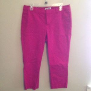 Old Navy Raspberry Pixie Pants