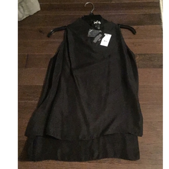 LORD & TAYLOR 100% Silk Hi-Lo Tank
