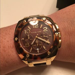 Michael Kors Tort Tribeca Watch