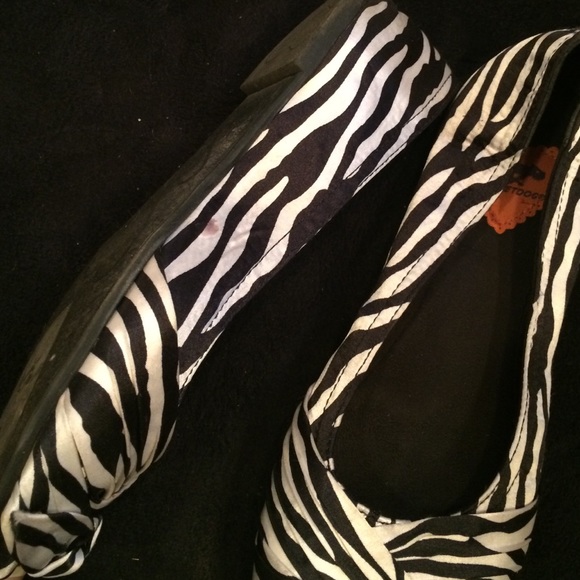 Zebra sateen flat by rocket dog. Size 6 - Picture 3 of 3