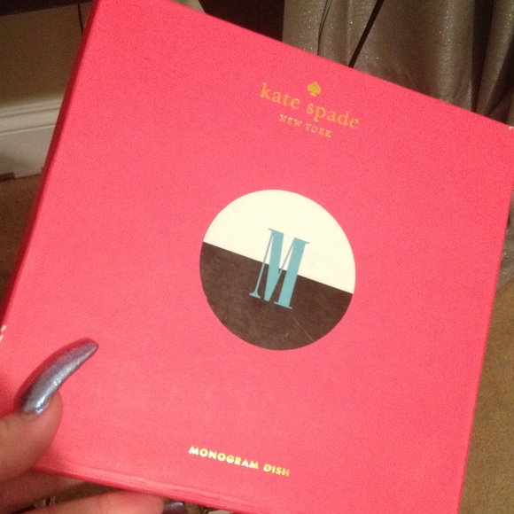 Kate Spade Initial M Plate