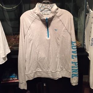 Half zip PINK sweater