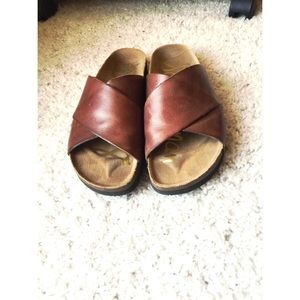 Sam Edelman Brown Adora Sandals