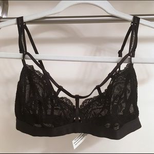 Free People Lace & Strappy Bralette
