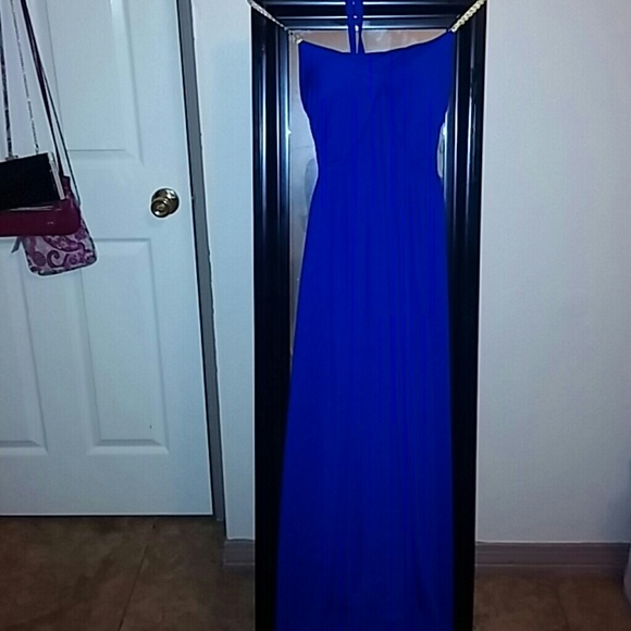 Dark blue dress