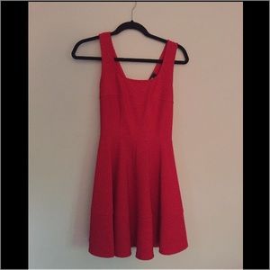 LuLu's Red Skater Dress