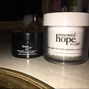 Full Sized "hope in a jar" moisturizer duo *LE*