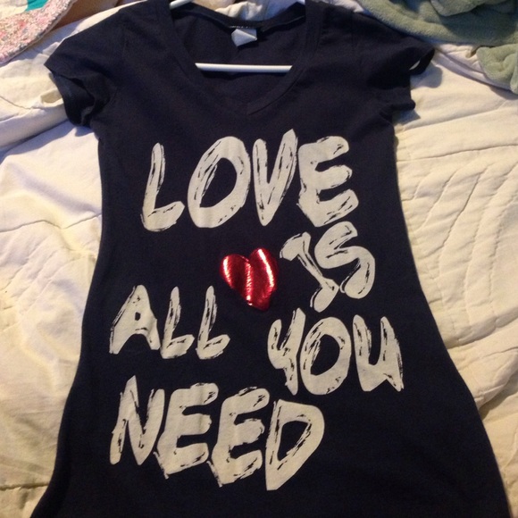 Wet seal v-neck
