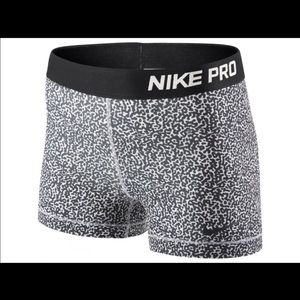 Black and White Nike Pros