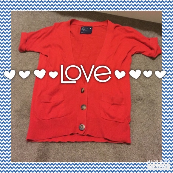 ❤️Red AE sweater