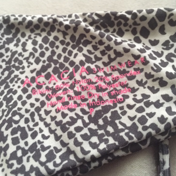 Acacia Panama swim suit top or fun boho top - Picture 3 of 3