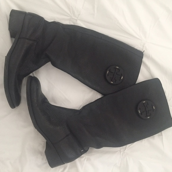 Tory Burch Leather Boots!