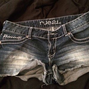 Jean shorts