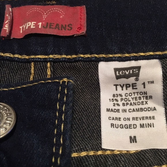 Vintage Levi's mini jean skirt - Picture 2 of 4