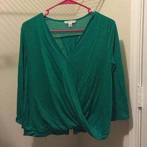 Ae 3/4 sleeve dress top