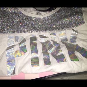 PINK Victoria's Secret Bling Tee