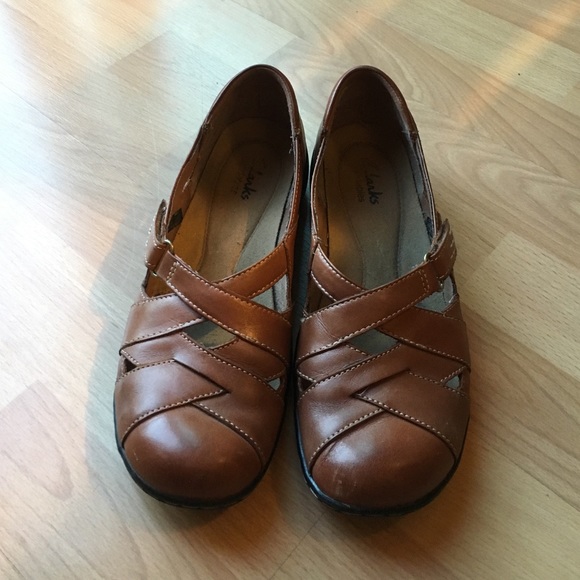 Clarks Shoes - Clarks Leather Fisherman Sandals