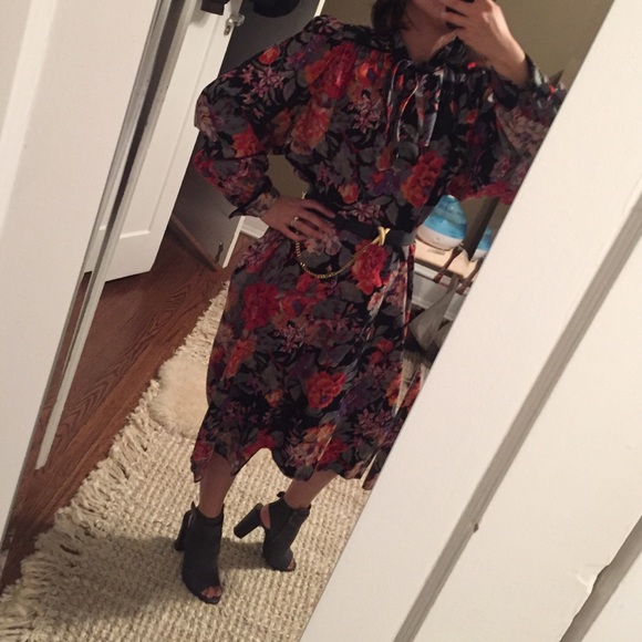 Vintage Dresses & Skirts - 🍒Vintage lover floral dress