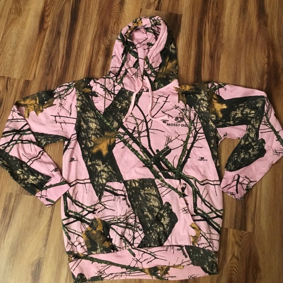 Mossy Oak Pink Camo Hoddie
